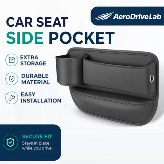 AeroDriveLab™ Car Seat Side Pocket
