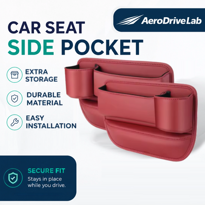 AeroDriveLab™ Car Seat Side Pocket
