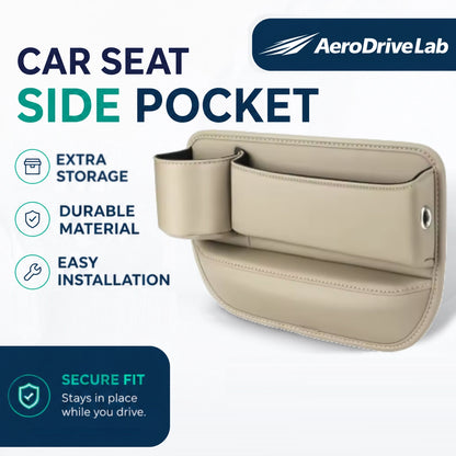 AeroDriveLab™ Car Seat Side Pocket
