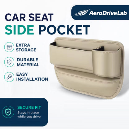 AeroDriveLab™ Car Seat Side Pocket